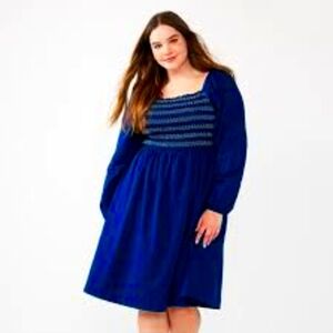 Elegant Blue Women's Dress By Draper James
